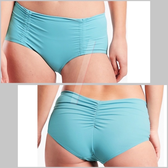 NWT ATHLETA VILLA BOYSHORT Bottom Waterloo Blue - Picture 1 of 10